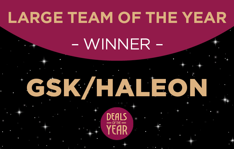 Large team winner - GSK/Haleon