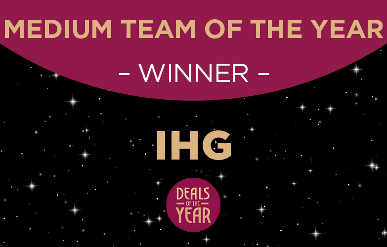 Medium Team winner - IHG