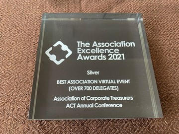 Picture of Association Excellence Awards Silver Award for Best Association Virtual Event (over 700 delegates)