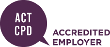 ACT CPD accredited employer