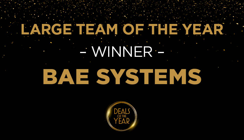 ACT Deals of the Year Awards 2024: Large team winner