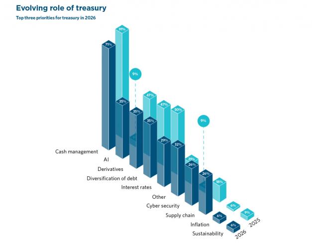 evolving role of treasury