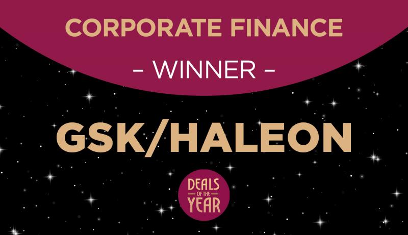 Corporate finance winner - GSK/Haleon