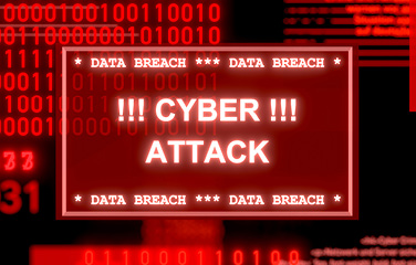 Alert of a cyber attack 