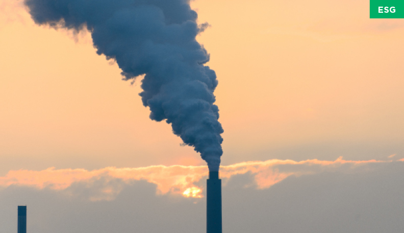 Chimney belching out smoke