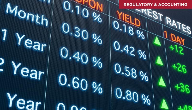 interest rates data table