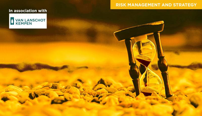 hourglass with sand running through 