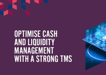 Text reads optimise cash and liquidity management with a strong tms