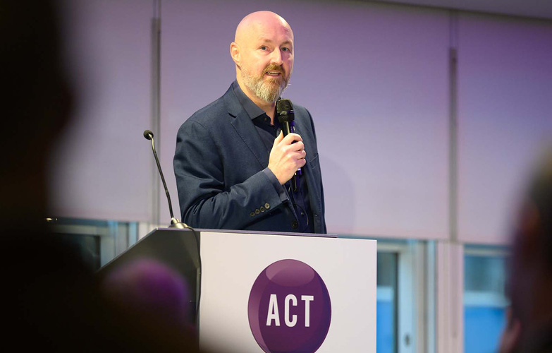 Mark Williamson speaking at Cashman 