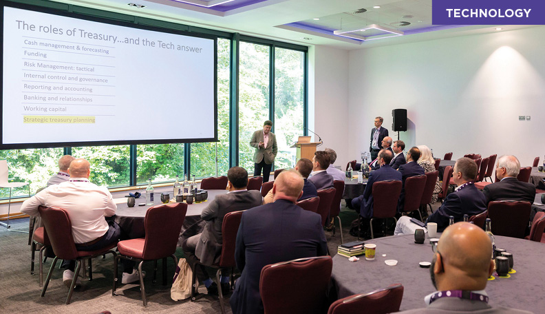 Ben Walters talking at ACTAC