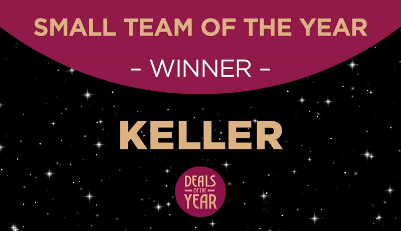 Small treasury team winner - Keller