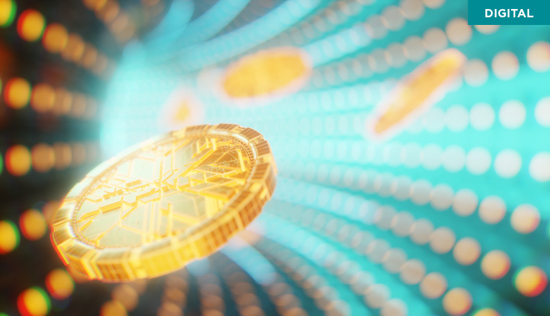 blockchain conceptual image