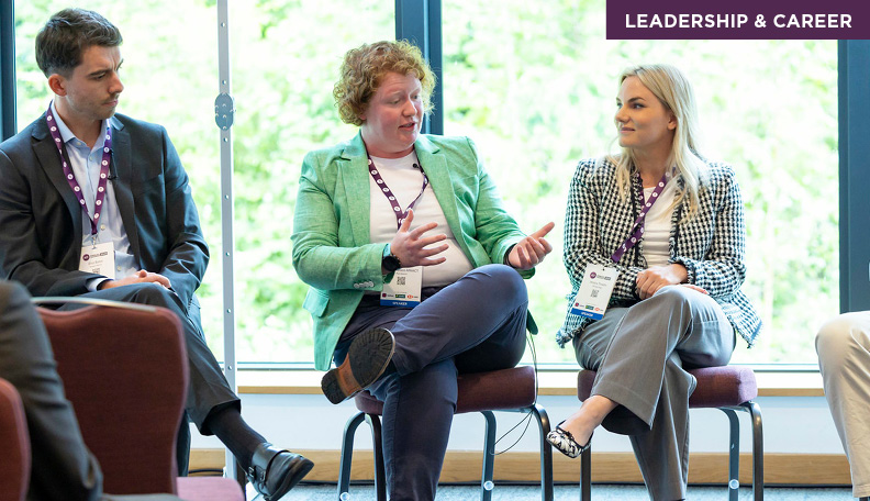 recruitment consultants Eliot Bates, Fiona Wallace and Jessica Timelin