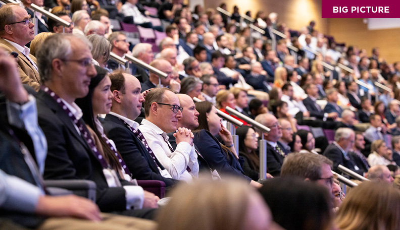 Crowd shot of the annual conference