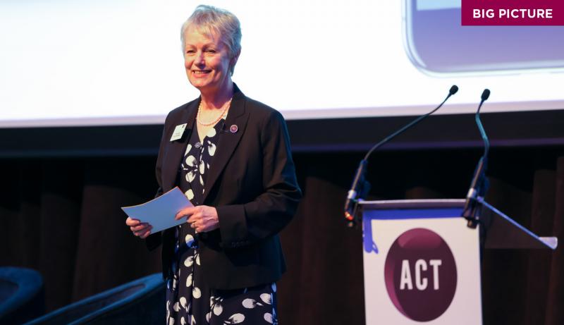 Fiona Crisp, chair of the ACT Cash Management Conference