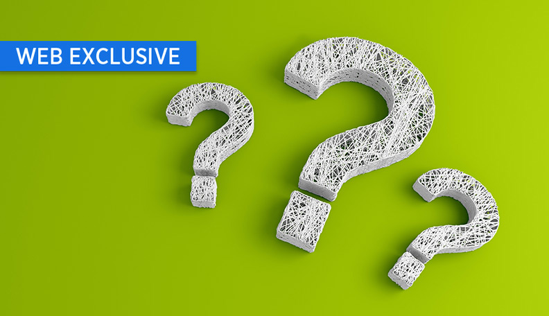 alt=”Illustration of three white question marks against a green background”