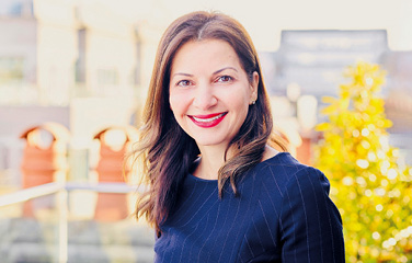 Nagam Al-Kadhi AffilACT, deputy treasurer at Canary Wharf Group