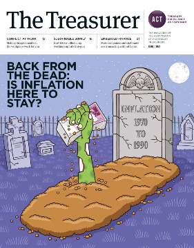 cover of The Treasurer magazine Issue 1 2022