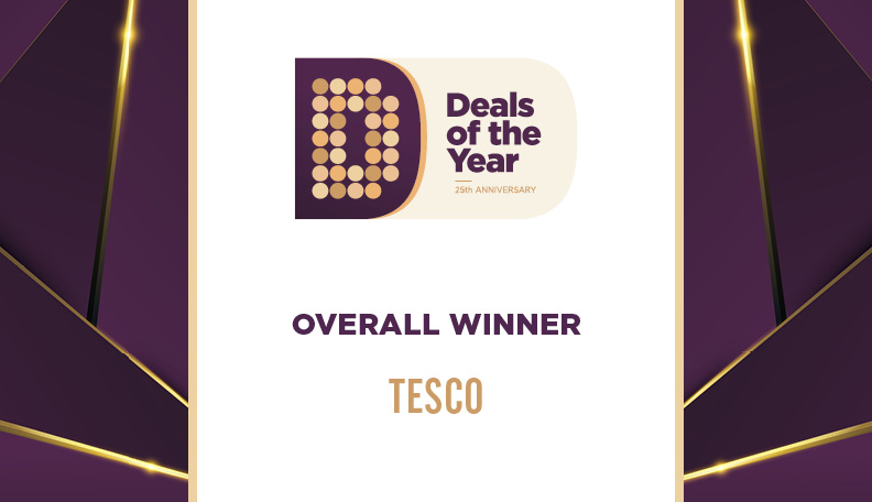 Deals of the Year overall winner Tesco