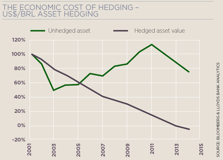 The economic cost of hedging