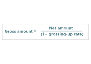 gross up diagram 1