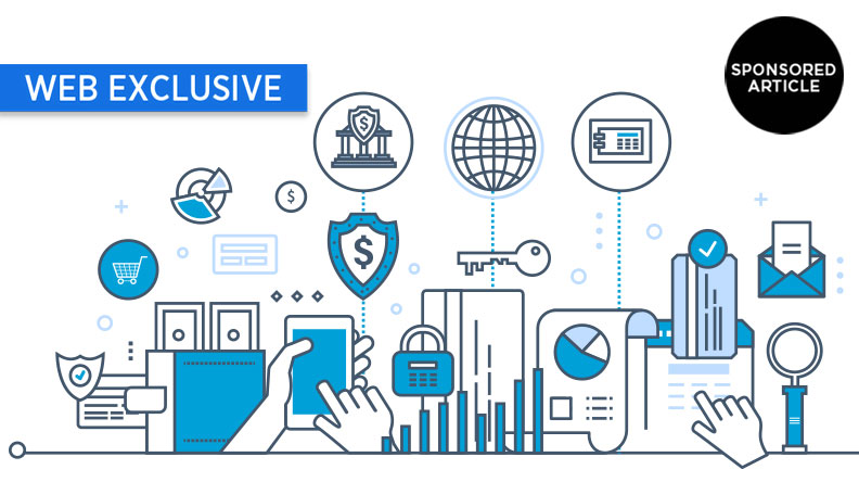 Illustration of individual elements of digital banking