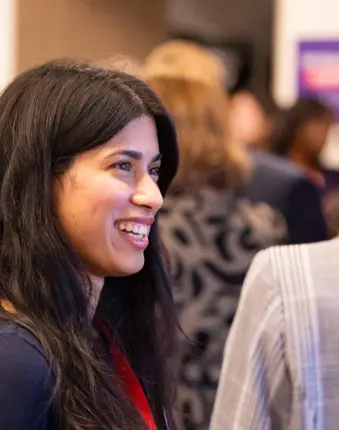 Association of Corporate Treasurers' members networking at a treasury conference