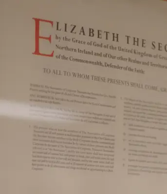 The Association of Corporate Treasurers' royal charter